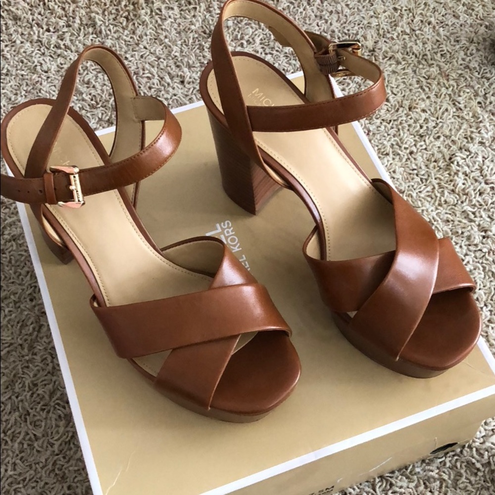 Michael Kors Platform Heel Sandal